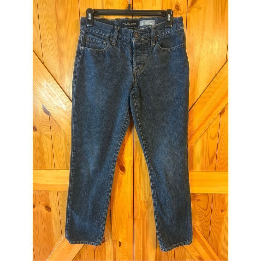 Aeropostale Slim Straight Blue Jeans Men’s Size 28/30 (5697)